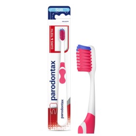 Parodontax Gums & Teeth Soft Οδοντόβουρτσα Λευκό-Μπλε, 1τμχ